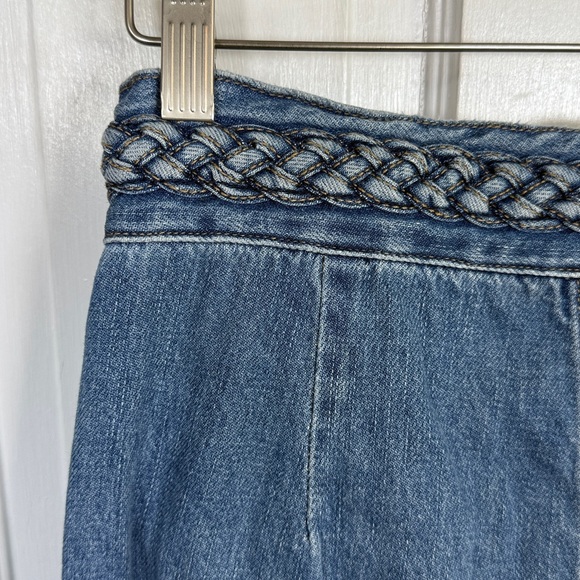 Free People Seasons in the Sun Flare High Waist Jeans W2302 Sz 27 - Picture 9 of 11